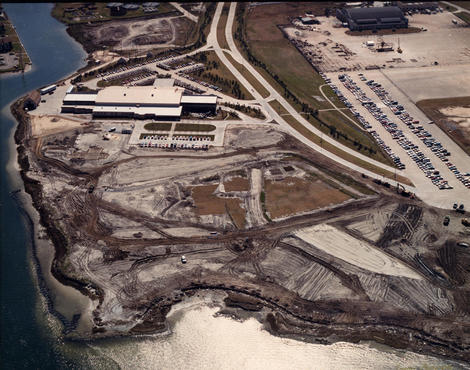Land Before Moody Gardens was Built