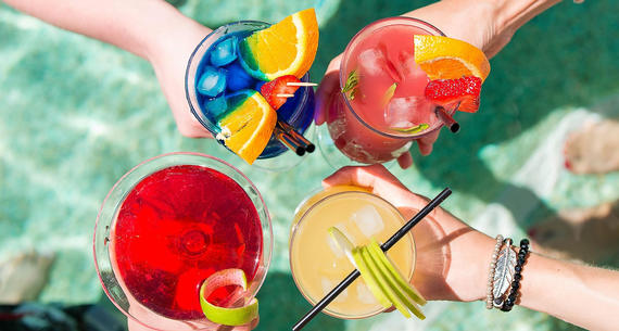Pool Bar Cocktails
